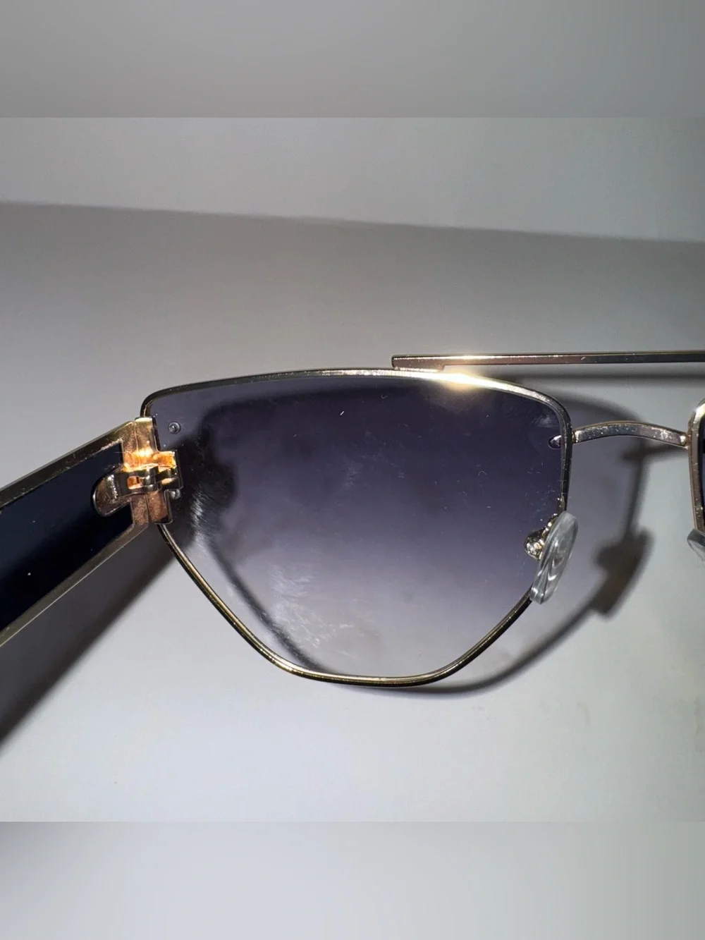 Free People Retrograde Aviator Hexagon Sunglasses
